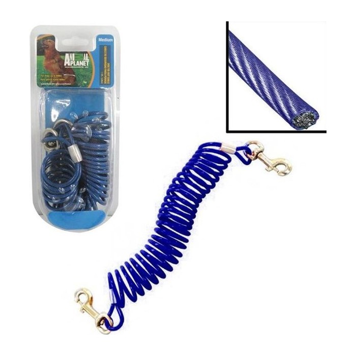 Cable D/enganche para mascotas 12PIES para perros Hasta 60LBS