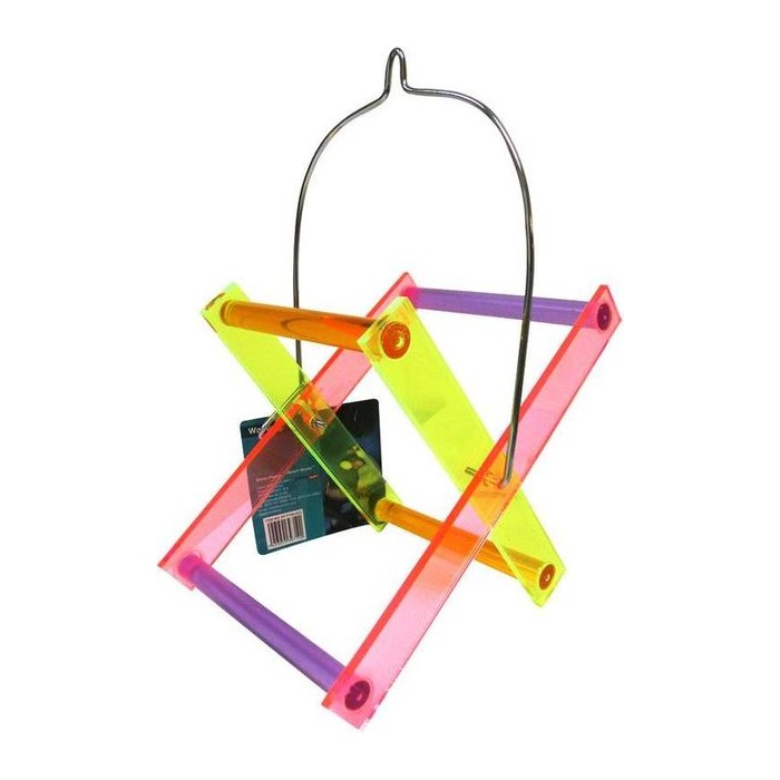 Juguete Plastico para aves 25X15CM