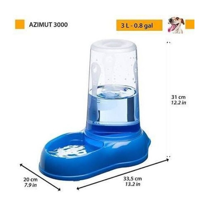 Comedero Azimut 3000 Distrib.acqua/cibo