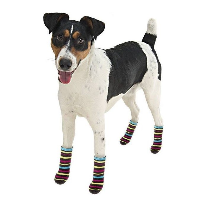 PET Socks Antislip Small (x4)