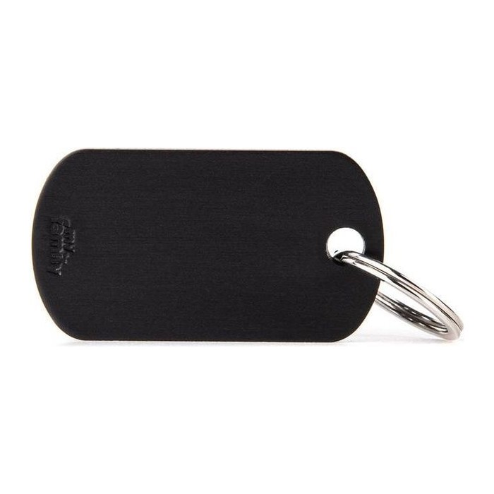 Chapa Basic Aluminum Military negro