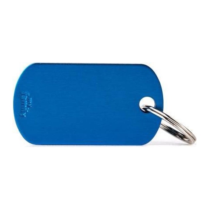 Chapa Basic Aluminum Military azul