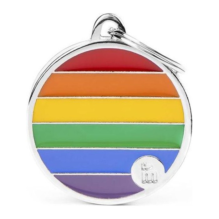 Chapa redonda L Rainbow Collection