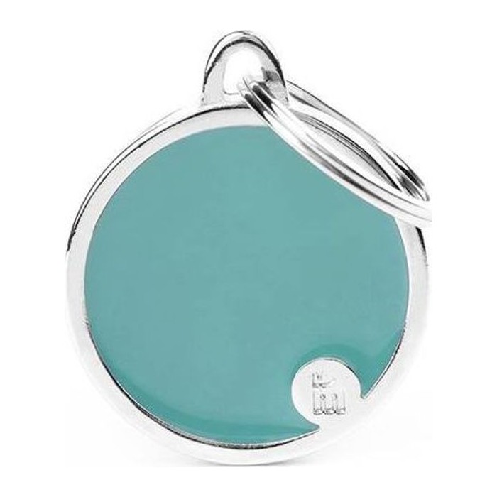 Chapa redonda M celeste Basic Handmade