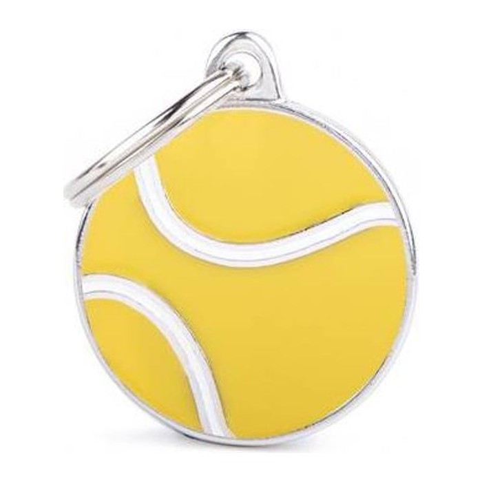 Chapa redonda M Tennis Charms