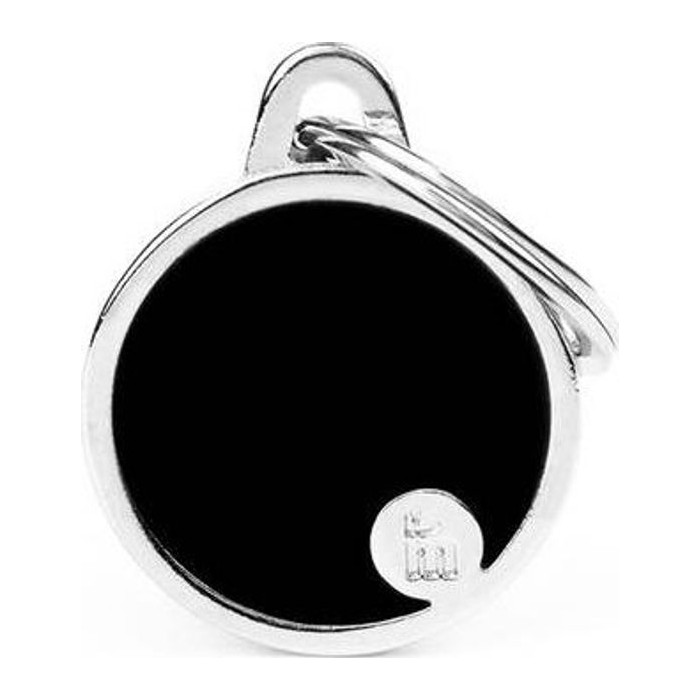 Chapa redonda S Negro Basic Handmade