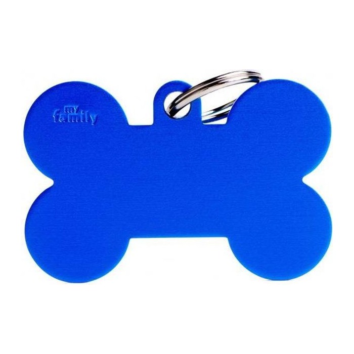 Chapa hueso XL Aluminio Azul