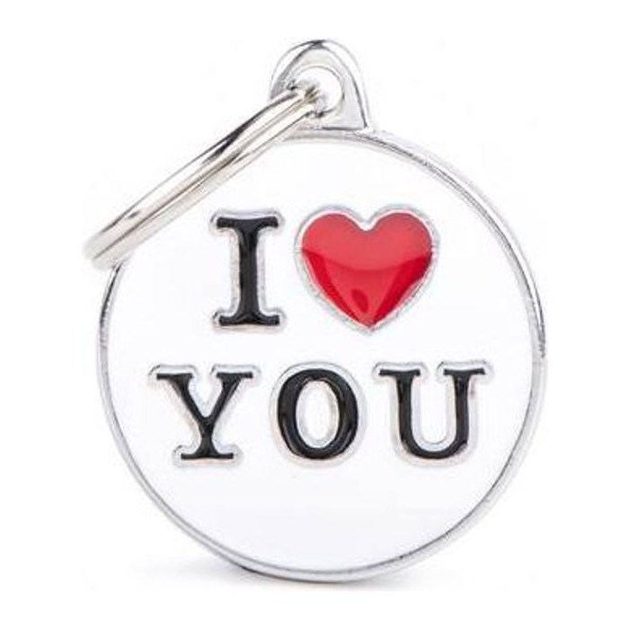 Chapa I Love YOU (variante 2)