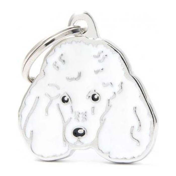 Chapa MF Caniche Blanco