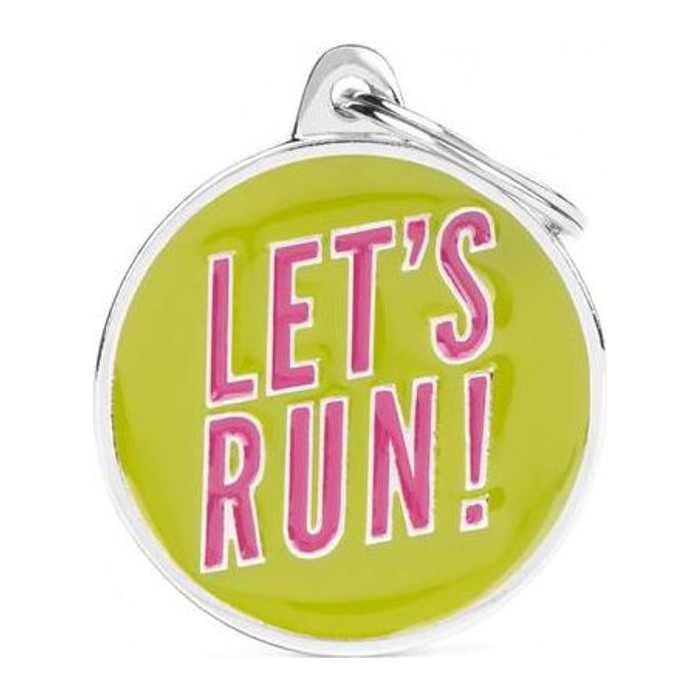 Chapa MF Cerchio L Let's RUN Charms