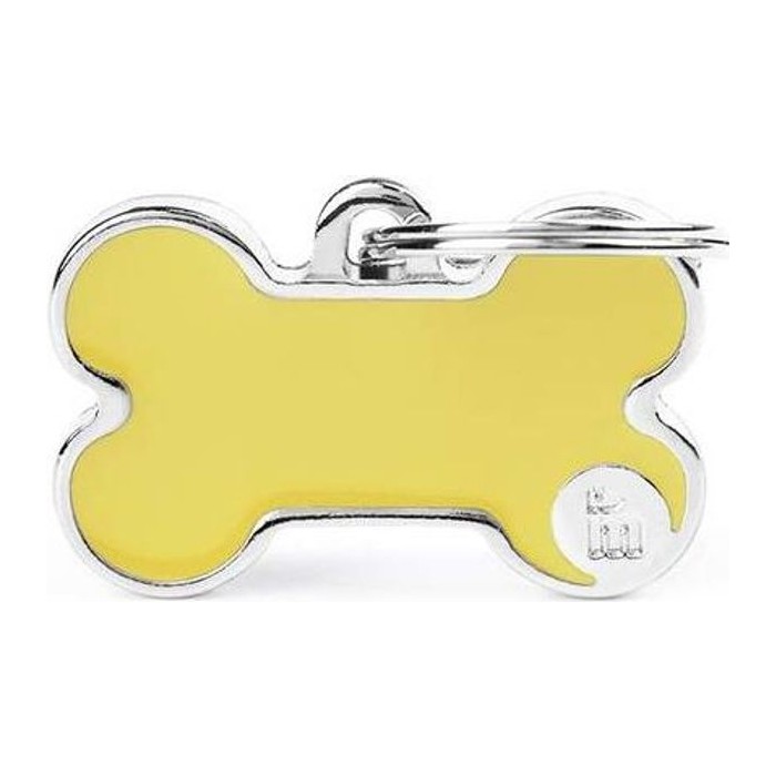 Chapa hueso S Amarillo Basic Handmade
