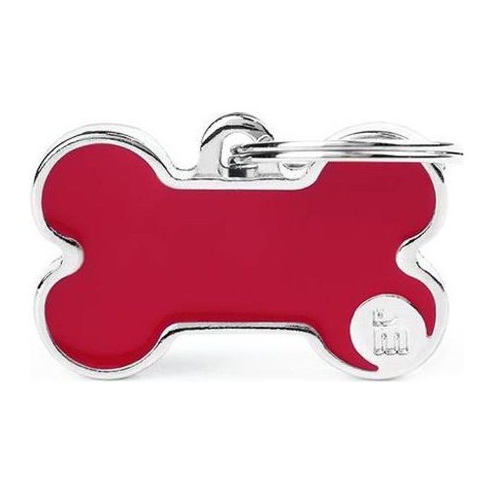 Chapa hueso S Rojo Basic Handmade