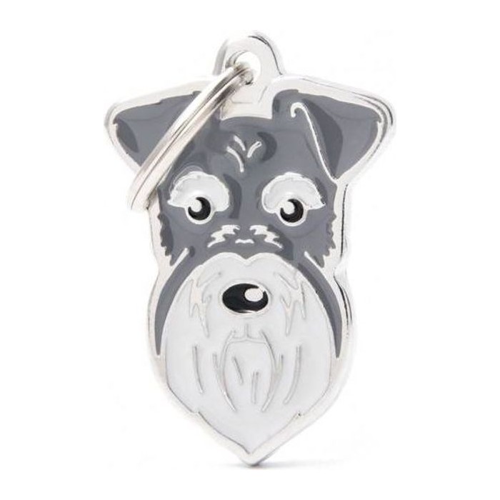 Chapa Schnauzer SAL Y Pimienta