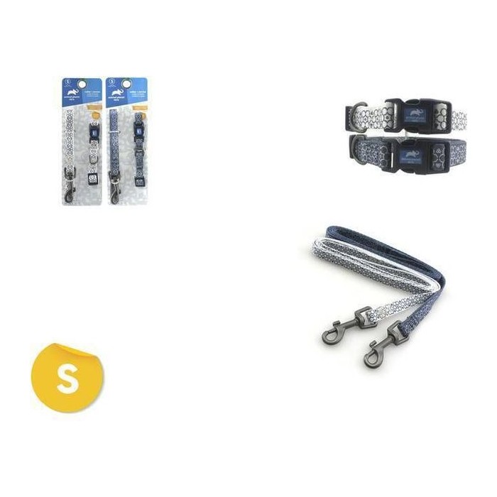 Collar + Correa para Mascotas SET (S) 3/8¨X 8-12¨ 3/8¨X 4FT