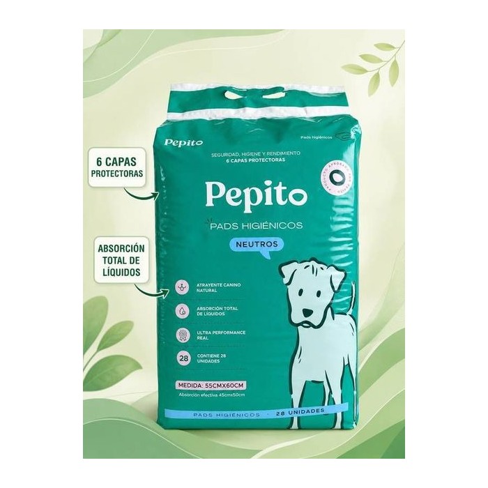 Pads Pepito 28UN 60X55