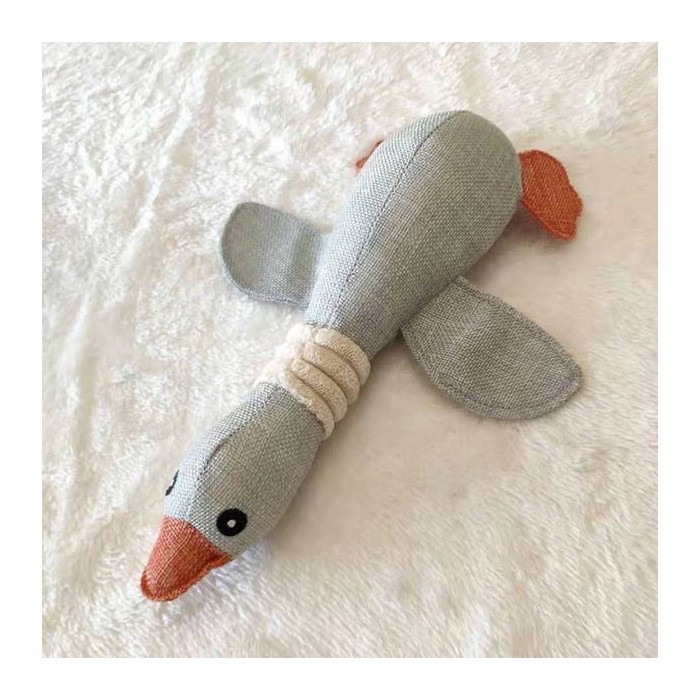 Pato Gris DE Peluche CON Sonido 31CMS