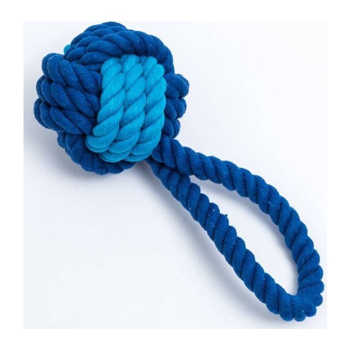 Pelota DOS Colores DE Cuerda CON ASA 10CMS