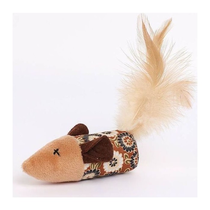 Ratón DE Peluche CON Hierba Gatera