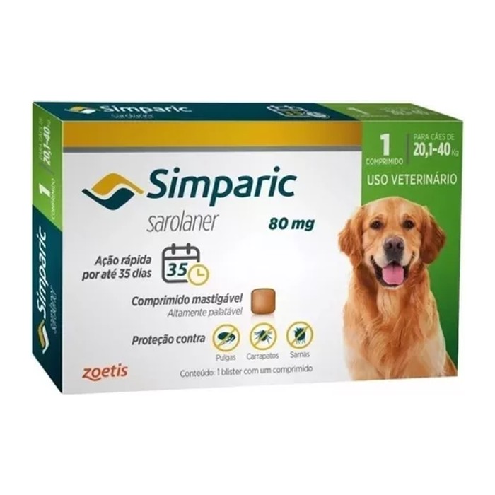 Simparica 80mg (20-40kg)