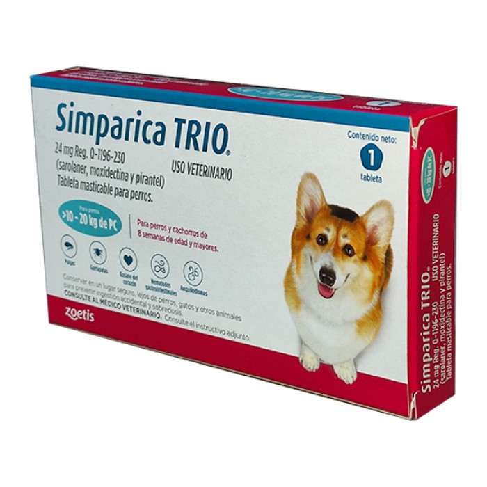 Simparica Trio 10,1-20kg