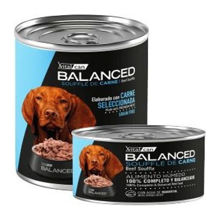 Snack Balance Soufflé perro (carne o cordero, lata) — 340 gr