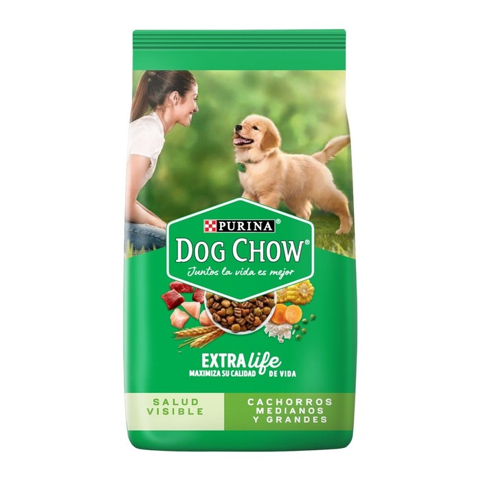 Dog Chow Gran Comienzo Cachorros Medianos y Grandes 21 kg