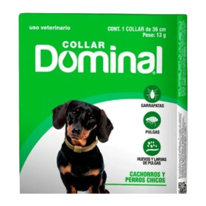 Dominal collar antipulgas chico
