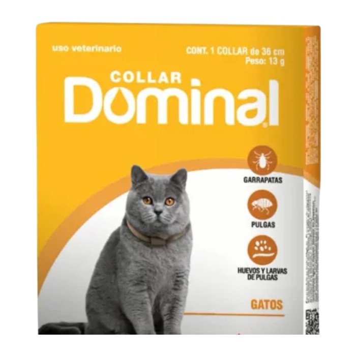 Dominal collar antipulgas gato