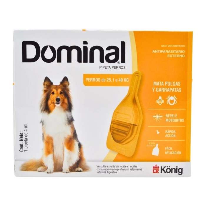 Dominal pipeta perro — 25 a 40 kg