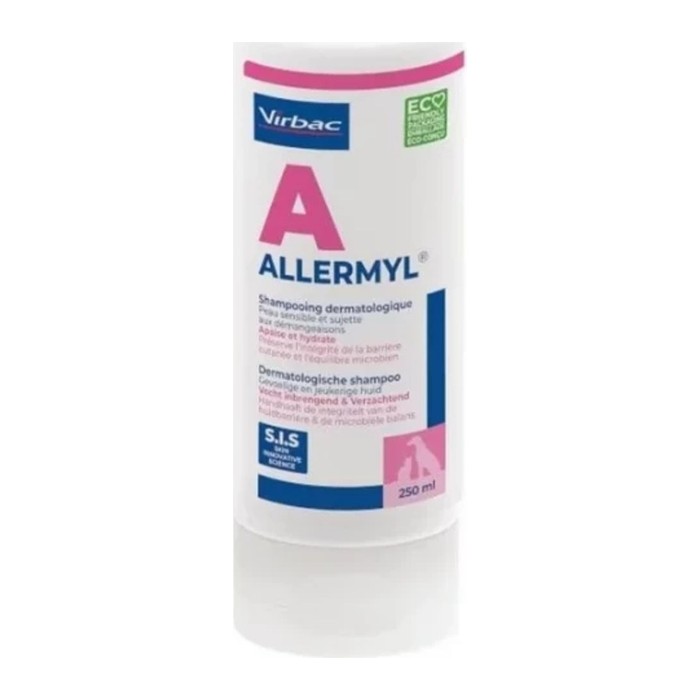 Shampoo Allermyl (Virbac, alergias cutáneas) — 250 ml