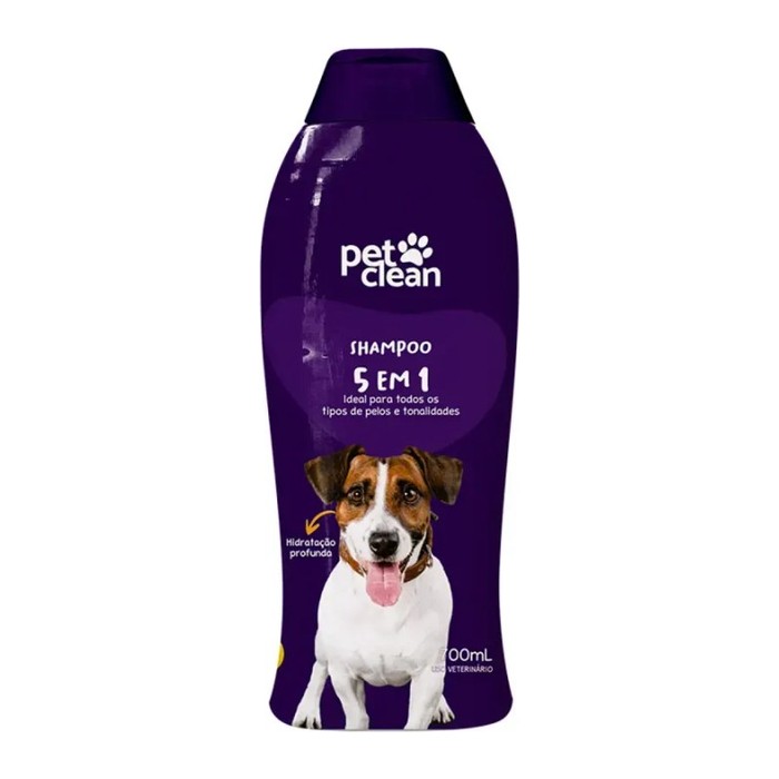 Shampoo Petclean 5 en 1 — 700 ml