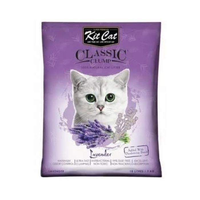 Bentonita Kit Cat — 20 kg (lavanda)