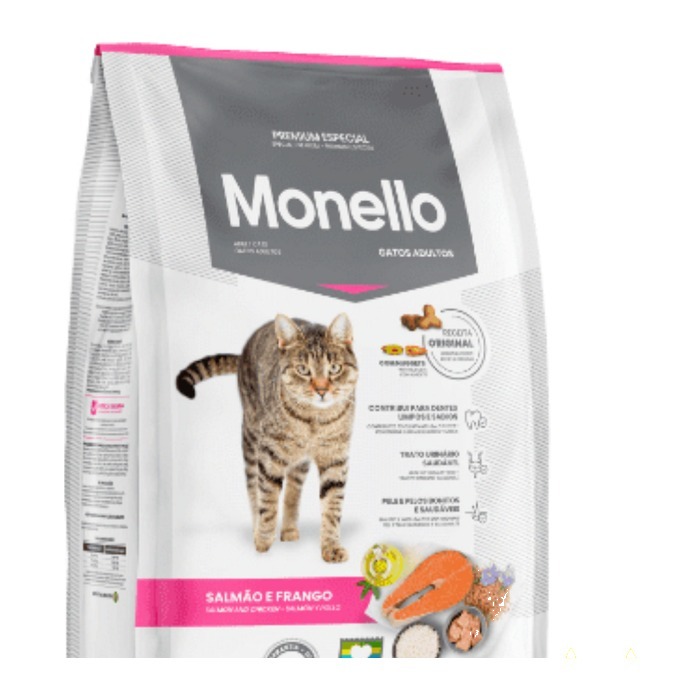 Monello Gatos Adultos Salmon y Pollo 7kg