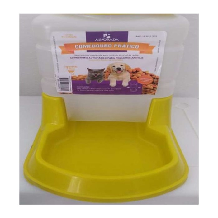 Comedero automático con tolva 3L