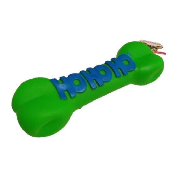 Hueso de goma con chifle extra grande