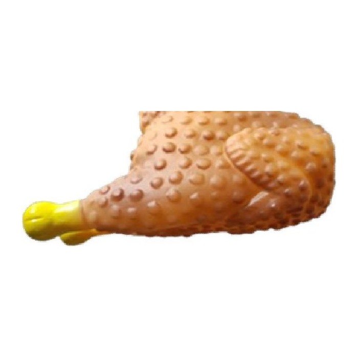 Pollo de goma grande 15cm