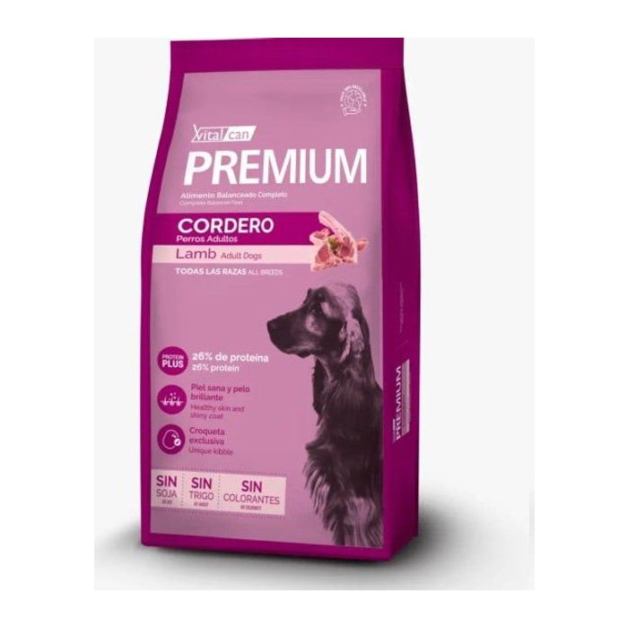 VitalCan Premium perro cordero — 20 kg